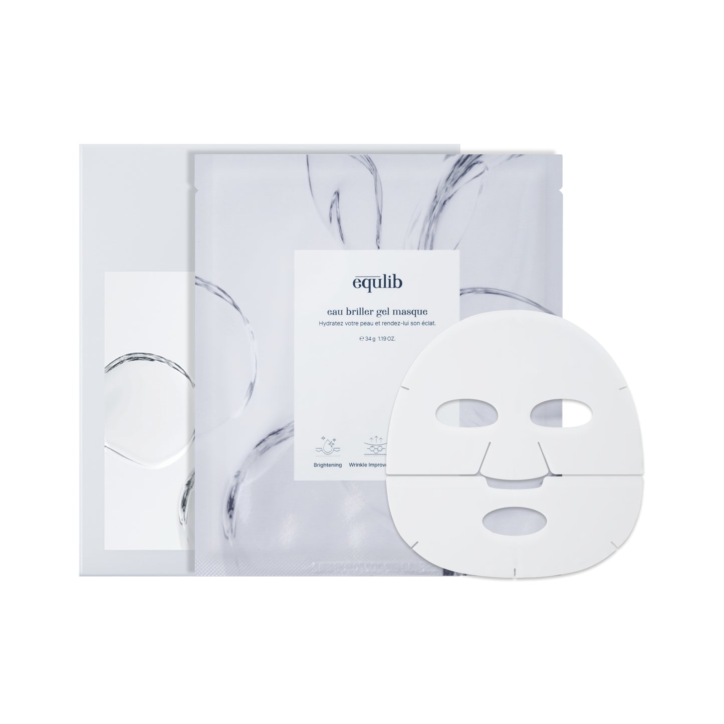 Eau Briller Gel Masque (4 packs)
